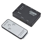 フルHD 1080P 3D HDMI 3x1 スイッチ IRリモコン付き、IRリモコン付き