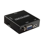 HD 1080P HDMI ミニVGAからHDMIスケーラーボックス オーディオビデオデジタルコンバーターアダプター PC / HDTV対応、HD 1080P