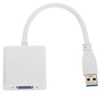USB 3.0からVGAマルチディスプレイアダプターコンバーター 外付けビデオグラフィックカード、USB 3.0