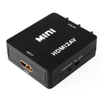 VK-126 ミニHD HDMIからAV/CVBSビデオコンバーターアダプター、HDMIからAV/CVBS