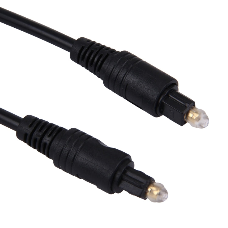 デジタルオーディオ光ファイバーToslinkケーブル、ケーブル長：3m、OD：4.0mm（金メッキ）、3m