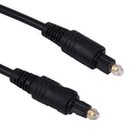 デジタルオーディオ光ファイバーToslinkケーブル、ケーブル長：3m、OD：4.0mm（金メッキ）、3m