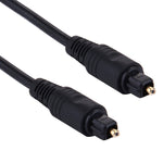 デジタルオーディオ光ファイバーToslinkケーブル、OD：4.0mm（金メッキ）、1.5m