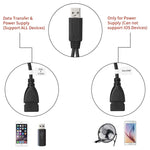 USB 2.0 オス to 2ポート USB メスジャックアダプターケーブル パソコン／ノートパソコン用、長さ：約30cm、USB 2.0 AM to 2 USB 2.0 AF
