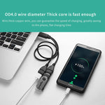 USB 2.0 オス to 2ポート USB メスジャックアダプターケーブル パソコン／ノートパソコン用、長さ：約30cm、USB 2.0 AM to 2 USB 2.0 AF