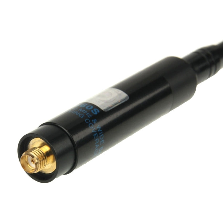 RH660S デュアルバンド 144/430MHz 高利得 SMA-F 伸縮式ハンドヘルドラジオアンテナ トランシーバー用、アンテナ長さ: 108.5cm