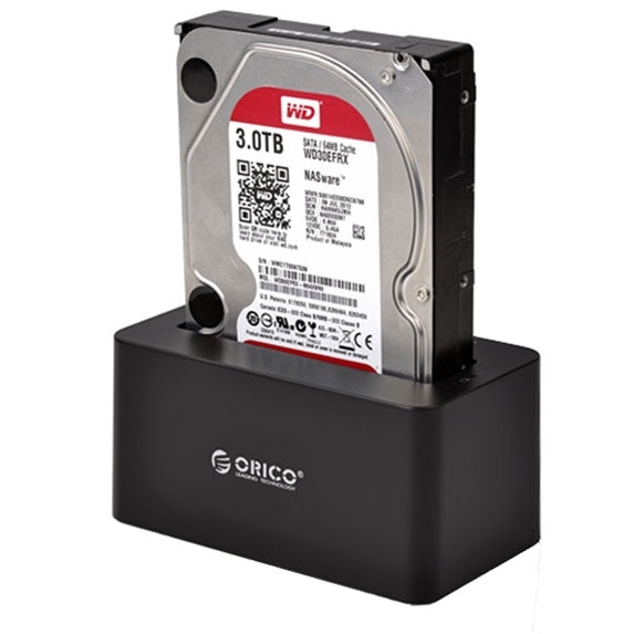 ORICO 6619US3 5Gbps スーパー スピード USB 3.0 to SATA ハードドライブドッキングステーション 2.5インチ / 3.5インチハードドライブ用、6619US3