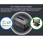 ORICO 6619US3 5Gbps スーパー スピード USB 3.0 to SATA ハードドライブドッキングステーション 2.5インチ / 3.5インチハードドライブ用、6619US3