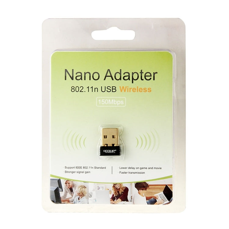 EDUP EP-8553 MTK7601チップセット 150Mbps WiFi USBネットワーク 802.11n/g/b LANアダプター、EP-8553 150Mbps