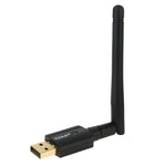 EDUP EP-N1581 ミニUSB WiFi 802.11n/g/b 300Mbps 2.4GHz 無線アダプター 外部アンテナ、EP-N1581