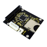 SD/SDHC/MMC - 3.5インチ40ピンオスIDEアダプターカード、SD - 40ピンオスIDE