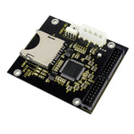 SD/SDHC/MMC - 3.5インチ40ピンオスIDEアダプターカード、SD - 40ピンオスIDE