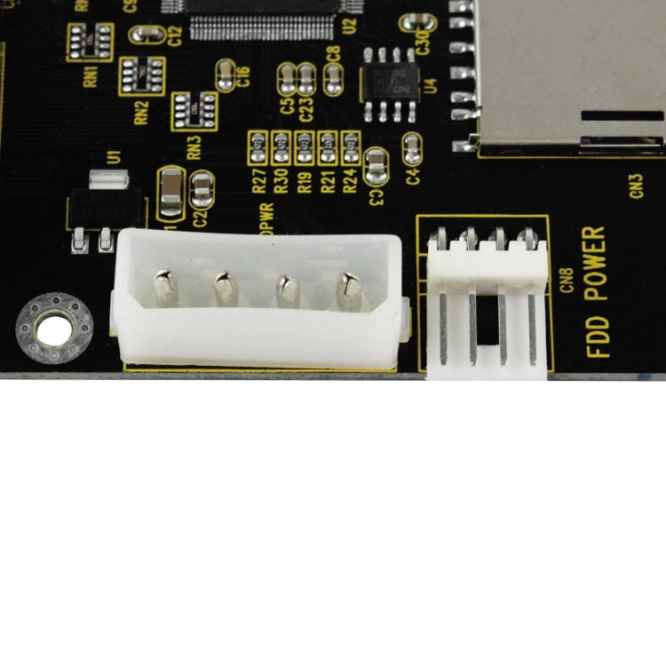 SD/SDHC/MMC - 3.5インチ40ピンオスIDEアダプターカード、SD - 40ピンオスIDE