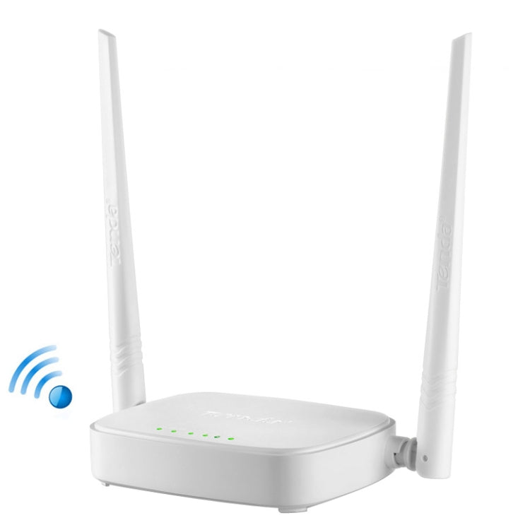 Tenda N301 ワイヤレス N300 簡単セットアップルーター 最大速度300Mbps、N301