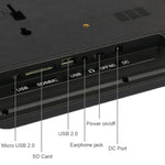15インチ 1280 x 800 16:9 LEDワイドスクリーン サスペンシビリティ デジタルフォトフレーム ホルダー＆リモコン付き、SD / MicroSD / MMC / MS / XD / USBフラッシュディスク対応、15インチ