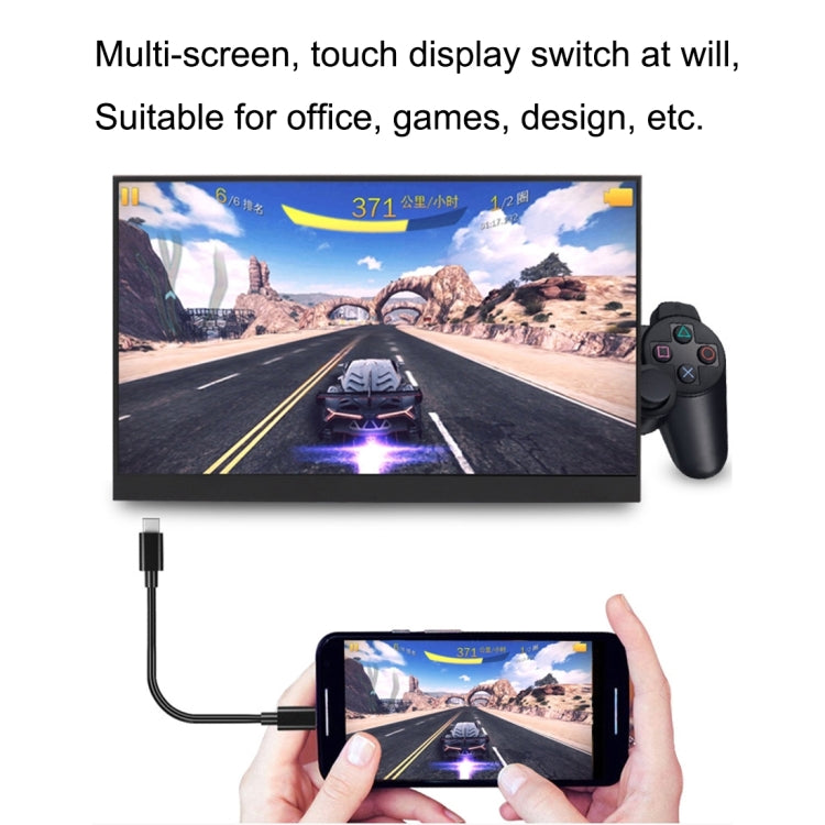 15.6インチ 1080P LED ポータブルディスプレイ HDR対応、15.6インチ 1080P