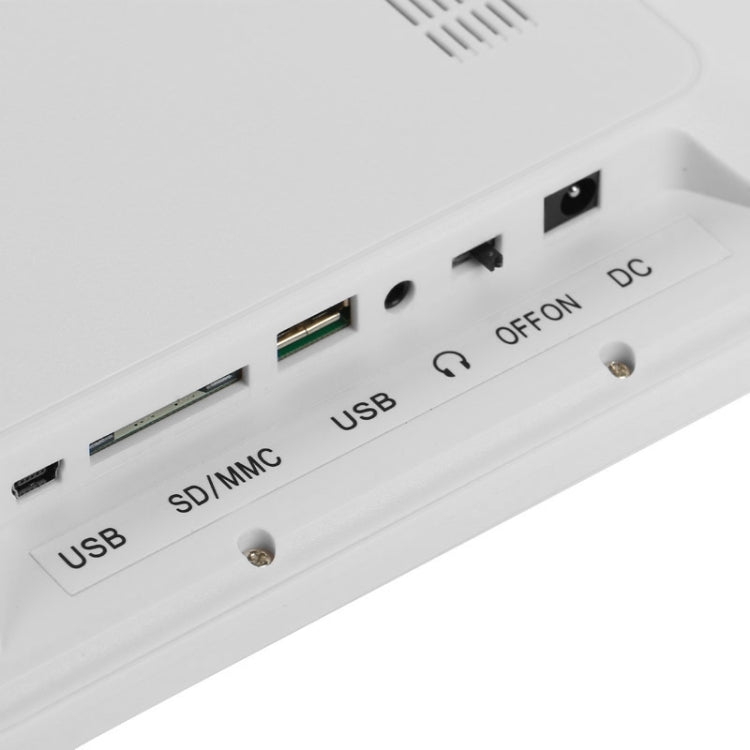 12インチLEDディスプレイ マルチメディア デジタルフォトフレーム ホルダー付き 音楽＆ムービープレーヤー対応 USB / SD / Micro SD / MMC / MS / XDカード入力対応