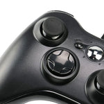 USB 2.0 有線コントローラーゲームパッド XBOX360用 プラグアンドプレイ ケーブル長さ: 2.5m XBOX360対応（ブラック）