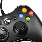 USB 2.0 有線コントローラーゲームパッド XBOX360用 プラグアンドプレイ ケーブル長さ: 2.5m XBOX360対応（ブラック）