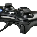 USB 2.0 有線コントローラーゲームパッド XBOX360用 プラグアンドプレイ ケーブル長さ: 2.5m XBOX360対応（ブラック）