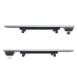 フルHD 1080P 4.3インチスクリーン表示デュアルカメラ車両DVR、140度広角視野、ナイトビジョン／駐車監視／ループ録画／動体検知／Gセンサー／TFカード対応、4.3インチ