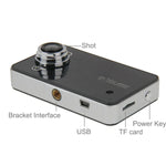 G200 720P VGA 2.4インチLCDスクリーン表示カーDVRレコーダー、100度広角視野、ループ録画／動体検知対応、G200