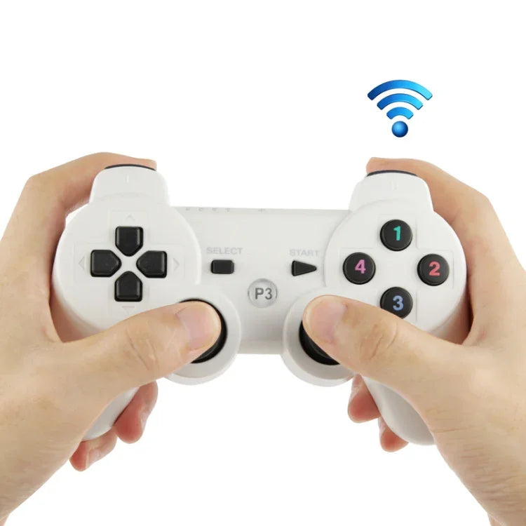 ダブルショックIII ワイヤレスコントローラー Sony PS3用 Manette Sans Fil Double Shock III 振動機能付き（ロゴ入り）