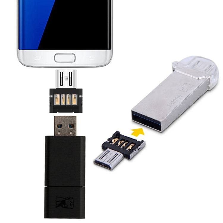 ミニアンドロイドスタイルマイクロUSB OTG USBドライブリーダー