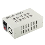 60W 12A 20ポートUSB急速充電ステーション 旅行用デスクトップ充電器 電源アダプター