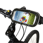 バイクマウント＆防水／防砂／防雪／防塵タフタッチケース 5.5インチスマホ用、5.5インチ用