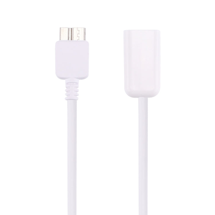 21cm マイクロUSB 3.0 オス to USB 2.0 メス OTG コンバーターアダプターケーブル