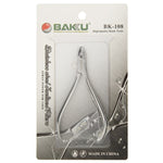 Baku BK-108 高品質ステンレス製ストレートジョーミニマイクロ精密プライヤー ワイヤーカッターニッパーツール BK-108