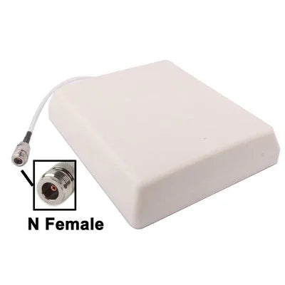 800~960/1710~2500MHZ 8dBi 壁取付パネルアンテナ、N メスコネクタ