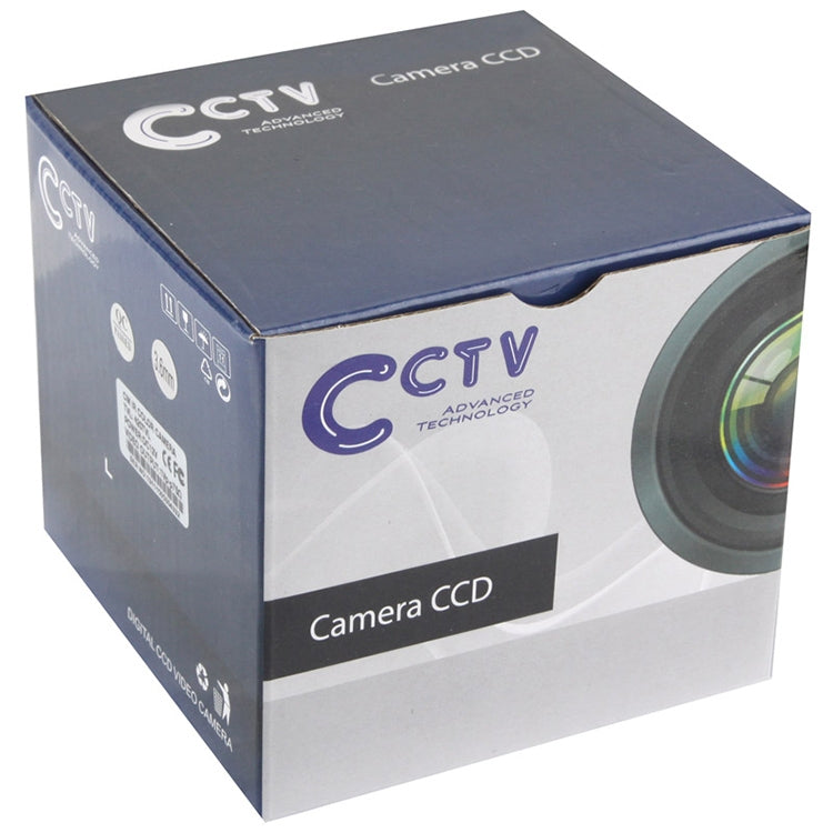 CMOS 420TVL 3.6mmレンズ ABS素材 カラー赤外線カメラ 36 LED付き、赤外線距離：20m、36 LED
