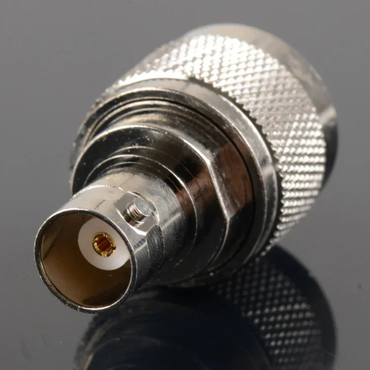 UG-273 UHFオスプラグからBNCメスプラグ ニッケルメッキコネクターアダプター、UHFオスからBNCメス