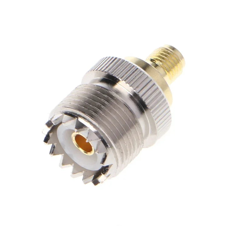UHFメスからSMAメスコネクター、UHFメスからSMAメス