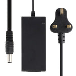 USプラグ 12V 5A / 16チャンネル DVR AC電源アダプター、出力先端：5.5 x 2.5mm、UKプラグ 12V 5A、USプラグ 12V 5A、EUプラグ 12V 5A、AUプラグ 12V 5A