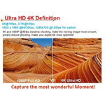 H9 4K ウルトラHD1080P 12MP 2インチLCDスクリーン WiFiスポーツカメラ、170度広角レンズ、30m防水、H9 4K（ブラック）