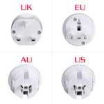 オールインワン EU + AU + UK + USプラグ トラベルユニバーサルアダプター