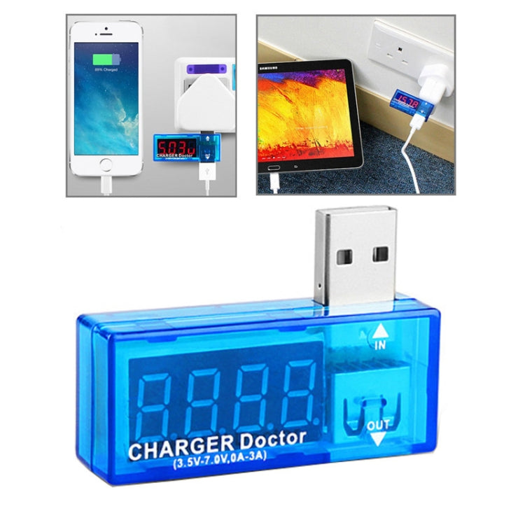 USB電圧チャージドクター / 電流テスター 携帯電話 / タブレット用、USB電圧-KW-201