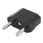 4個セット USからEUプラグ充電アダプター、ヨーロッパソケットプラグ付きトラベル電源アダプター、USからEUプラグ