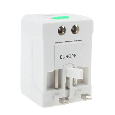 ユニバーサルUS / EU / AU / UK旅行用AC電源アダプタープラグ USB充電ソケット付き、USBポート付き