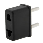 US / AUプラグからEUプラグへ AC壁用ユニバーサルトラベル電源ソケットプラグアダプター、US / AUからEUプラグ（長方形）