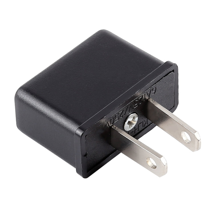 US & EU & AUプラグからUSプラグへ AC壁用ユニバーサルトラベル電源ソケットプラグアダプター、US & EU & AUからUSプラグ
