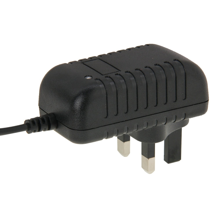 UKプラグ AC 100-240V から DC 12V 1A 電源アダプター、先端：5.5 x 2.1mm、ケーブル長：約90cm、DC 12V 1A、UKプラグ