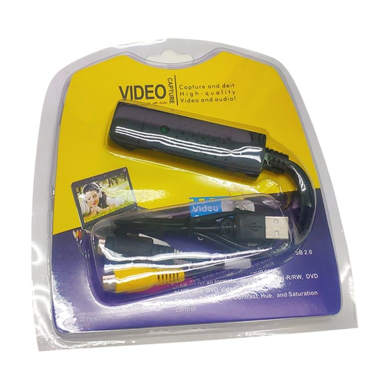 DVDメーカー USB 2.0 ビデオキャプチャ＆編集（イージーキャップ）、MPEG-1/MPEG-2圧縮フォーマット対応、チップ：MA2106、DC60、MA2106チップ、EM2860チップ