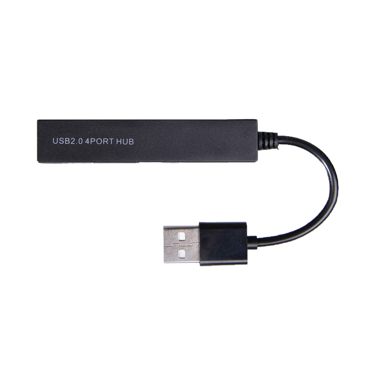 高速4ポートUSB 2.0ハブ USB分配器（ブラック）