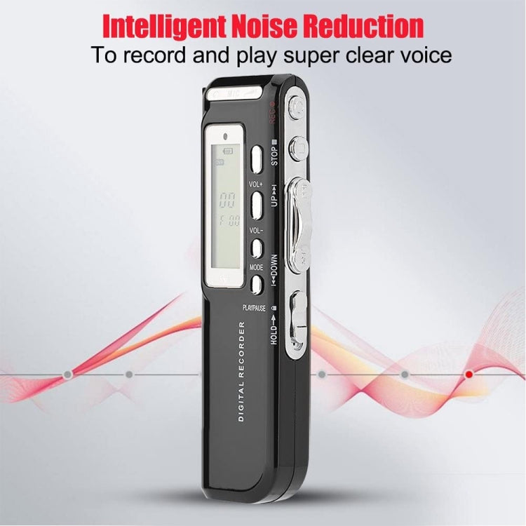 8GBデジタルボイスレコーダー 録音機 MP3プレーヤー 電話録音対応 VOX機能 電源：単4電池2本（ブラック）