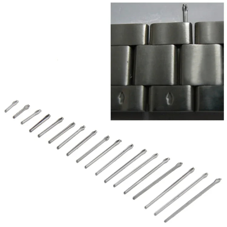 6-23mm 時計バンド用時計部品 スチール固定軸／ストラップ軸 時計修理ツール、6-23mm