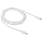 Mini DPディスプレイポートケーブル Apple iMac MacBook Pro用 長さ2m Mini DPオス- Mini DPオス
